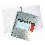 Spiralna bilježnica Pukka Pad Editor, A4 sa crtama