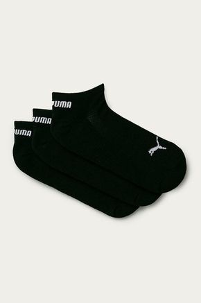 Puma - Sokne (3-pack) - crna. Kratke sokne iz kolekcije Puma. Model izrađen od glatkog materijala. U setu tri para.