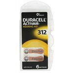 Baterija DURACELL Hearing DA312 6/1