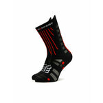 Visoke unisex čarape Compressport Aero XU00054B Black/Red