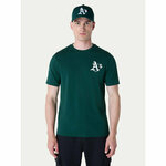 New Era T-shirt Oakland Athletics MLB Pennant Graphic 60596214 Zelena Regular Fit