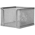 Blok kocka žica 9,5x9,5x9,5cm Ld01-499,prazna, Fornax srebrna