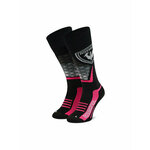 Skijaške čarape Rossignol W Wool &amp; Silk RLKWX11 Fluo Pink 366