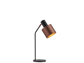VIOKEF 4215900 | Dexter Viokef stolna svjetiljka 47cm s prekidačem 1x E27 crno