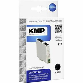 KMP tinta zamijenjen Epson T0611 kompatibilan crn E97 1603