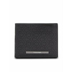Veliki muški novčanik Calvin Klein Modern Bar Bifold 6Cc W/Bill K50K511834 Ck Mono Perf Black 0GK
