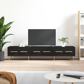 VidaXL TV ormarić crni 150 x 36 x 30 cm od konstruiranog drva