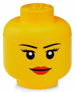 Kutija za pohranu LEGO® Girl motiv glave