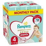 Pampers Premium Care Pants 4, 114 komada