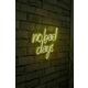 Ukrasna plastična LED rasvjeta, No Bad Days - Yellow