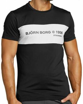 Muška majica Björn Borg Stockholm Blocked T-shirt M - black beauty
