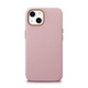 iCarer Litchi Premium Leather MagSafe Apple iPhone 14 Plus / 15 Plus pink