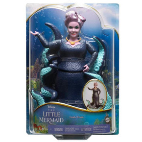 Disney Mala sirena: Lutka morske vještice Ursula u plavoj haljini 30 cm - Mattel