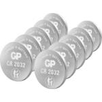 GP Batteries GPCR2032-2CPU10 gumbasta baterija cr 2032 litijev 3 V 10 St.