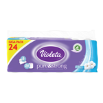 Violeta Toaletni papir Pure &amp; strong Giga pack, 3 sloja 24/1