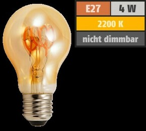 Žarulja LED E27 filament 4W