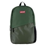 Levi's - Dječji ruksak - zelena. Dječji ruksak iz kolekcije Levi's. Model izrađen od izdržljivog materijala.