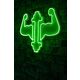 Ukrasna plastična LED rasvjeta, Gym Dumbbells WorkOut - Green