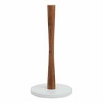 Smeđi drveni držač kuhinjskih ručnika ø 14 cm – Premier Housewares