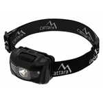Cattara LED naglavna svjetiljka, 80 lumena, crna