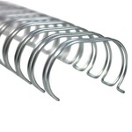 Žičane spirale klipko 6,4 mm - srebrne