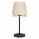 EGLO 43977 | Tabley Eglo stolna svjetiljka 42,5cm sa prekidačem na kablu 1x E27 crno, bezbojno, smeđe