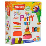 Play-Dough: Heroes Party plastelin set 7kom