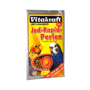 VITAKRAFT Jod Rapid Perlen - hrana sa jod za papagaj волнистого 20g