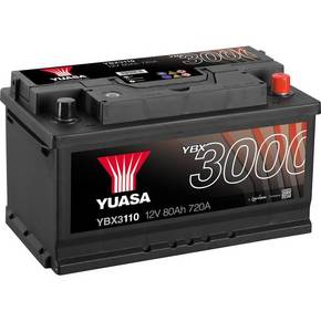 Yuasa SMF YBX3110 auto baterija 12 V 80 Ah T1 Smještaj baterije 0