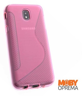 Samsung J5 2017 roza silikonska maska