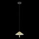 EGLO 390271 | Paraguay Eglo visilice svjetiljka 1x LED 1360lm 3000K crno, brušeno zlato, bijelo