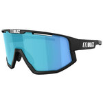 Bliz Fusion 52105-10 Matt Black/Smoke w Blue Multi plus Spare Jawbone White Biciklističke naočale