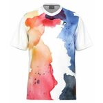 Majica za dječake Koszulka tenisowa Head Boys Vision Topspin T-Shirt - print vision/royal blue # 152 cm