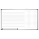 WEBHIDDENBRAND magnetna ploča Spree, 120x240, s linijama i kvadratima (73079)