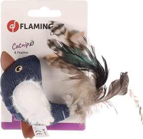 Flamingo Jeany igračka za mačke Ptica