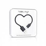 Happy Plugs, Micro Usb kabel 2.0m, Crni