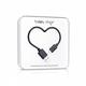 Happy Plugs, Micro Usb kabel 2.0m, Crni