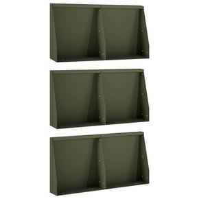 Zid za zadržavanje 6 kom. 40 x 12 x 40 cm Čelik