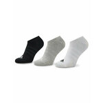 Set od 3 para unisex visokih čarapa adidas Thin And Light IC1328 Medium Grey Heather/White /Black