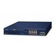 PLANET GS-4210-8P2S mrežni prekidač Upravljano Gigabit Ethernet (10/100/1000) Podrška za napajanje putem Etherneta (PoE) 1U Plavo