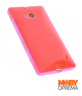 Nokia Lumia 930 roza silikonska maska