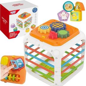 Woopie obrazovne kocke sorter 4u1 oblici 18m+