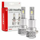 AMiO X1 Series H3 LED Headlight žarulje - do 175% više svjetla - 6500KAMiO X1 Series H3 LED Headlight bulbs - up to 175% more light - 6500K H3-X1-02964