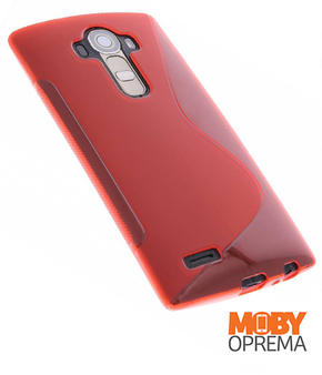 LG G4 STYLUS crvena silikonska maska