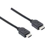 Manhattan HDMI priključni kabel HDMI A utikač, HDMI A utikač 1.50 m crna 355308 HDMI kabel