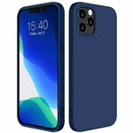 Silikonska Soft Case zaštitna maska za iPhone 13 Pro Max: plava