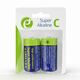 Gembird Alkaline C-cell battery, 2-pack GEM-EG-BA-LR14-01