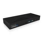 ICY BOX docking station - hybrid with triple video output