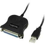 LogiLink USB 1.1 priključni kabel [1x muški konektor USB 1.1 tipa a - 1x 25-polni ženski konektor D-Sub] UA0054