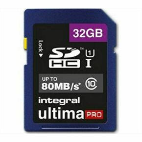 Integral SDHC memorijska kartica UltimaPro 32 GB Class10 80MB UHS-I U1 (INSDH32G10-80U1)